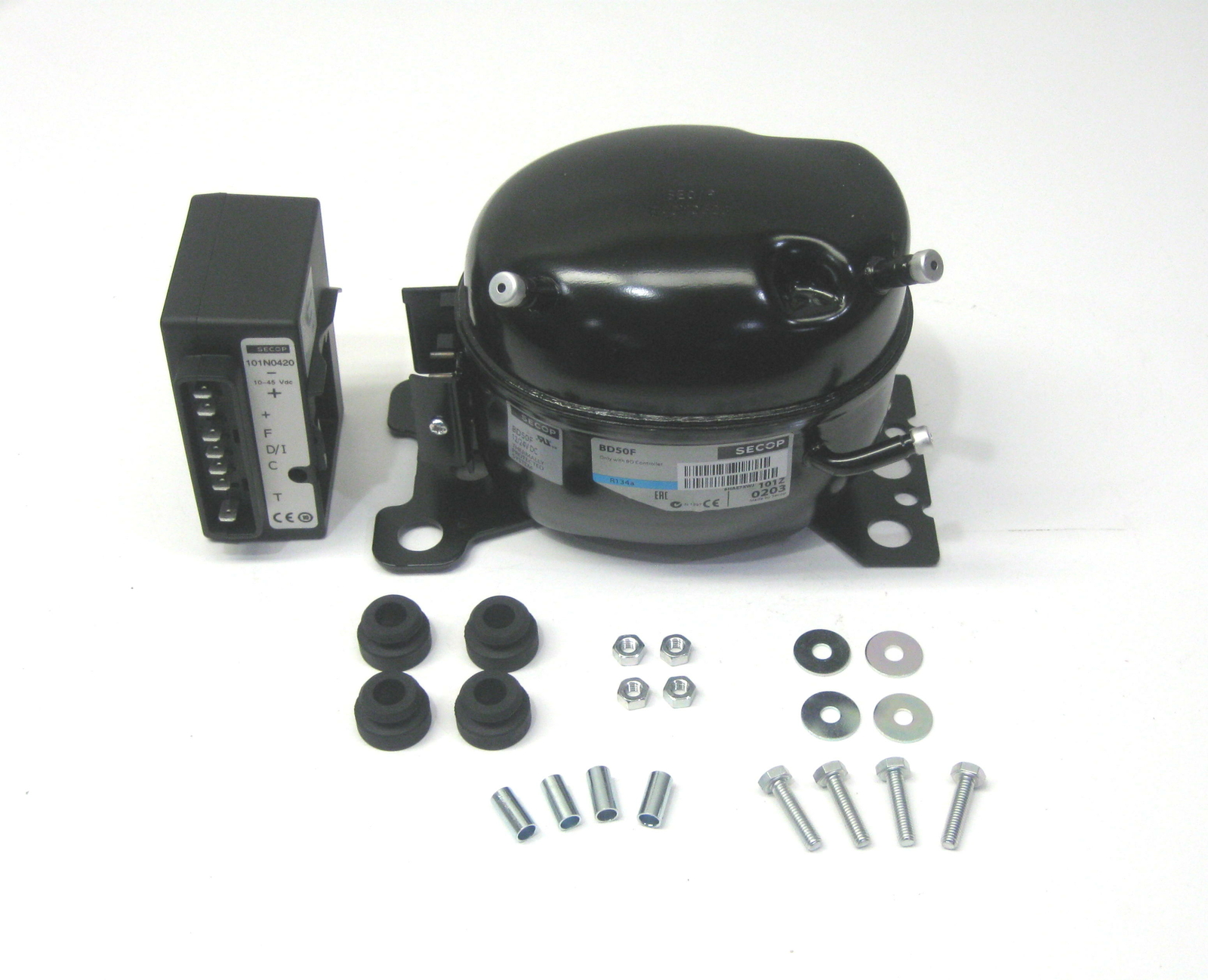 Secop Compressor BD50F and Solar Controller 101N0420 Bundle Package gallery