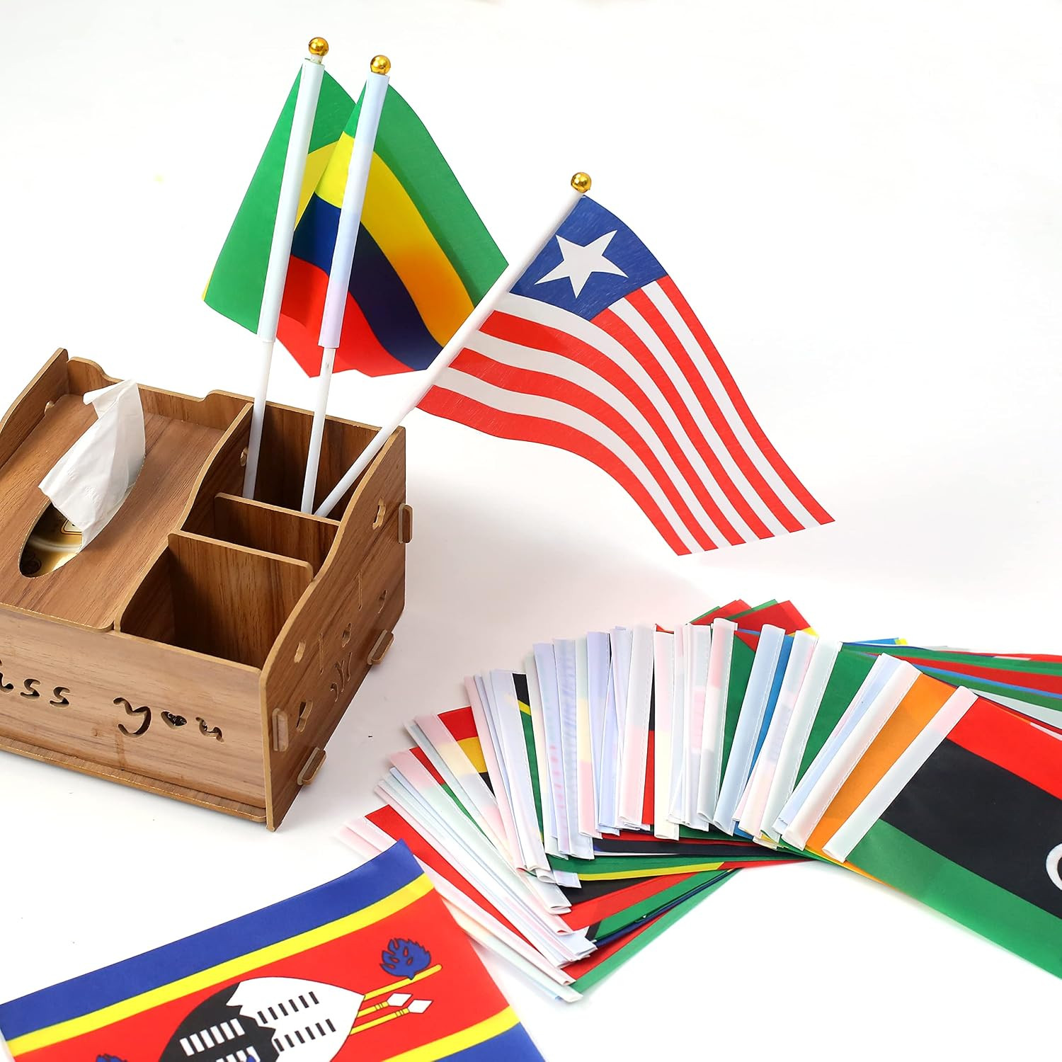 54 Pack African Country Flags, Small Flags of the World International Flags on S gallery