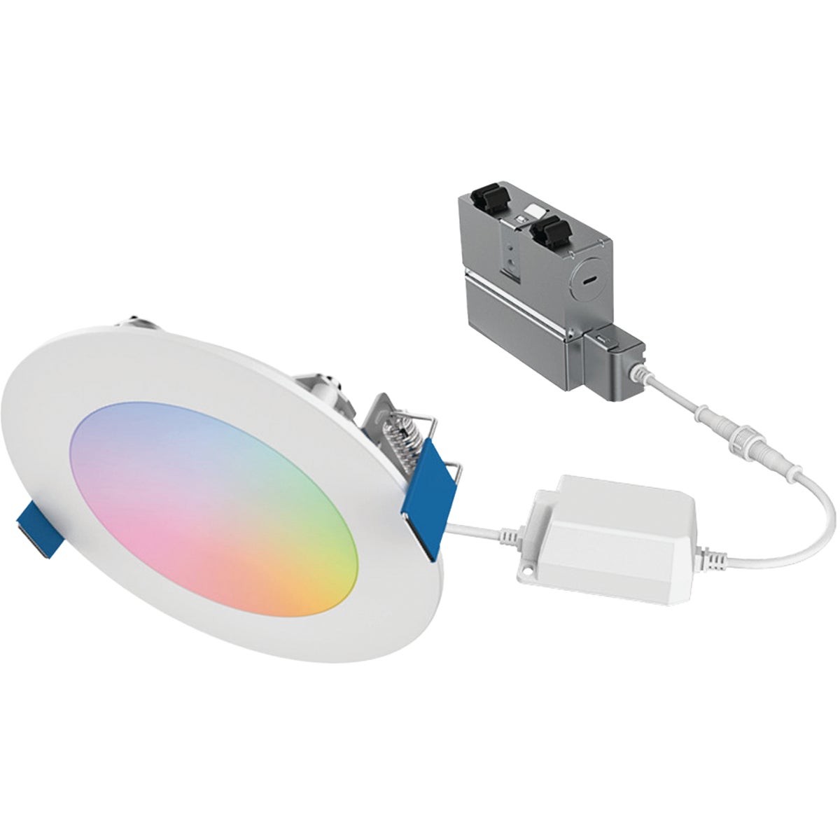 Halo 4 In. White CCT Tunable Smart LED Downlight Connected by WiZ Pro, 600 Lm. gallery