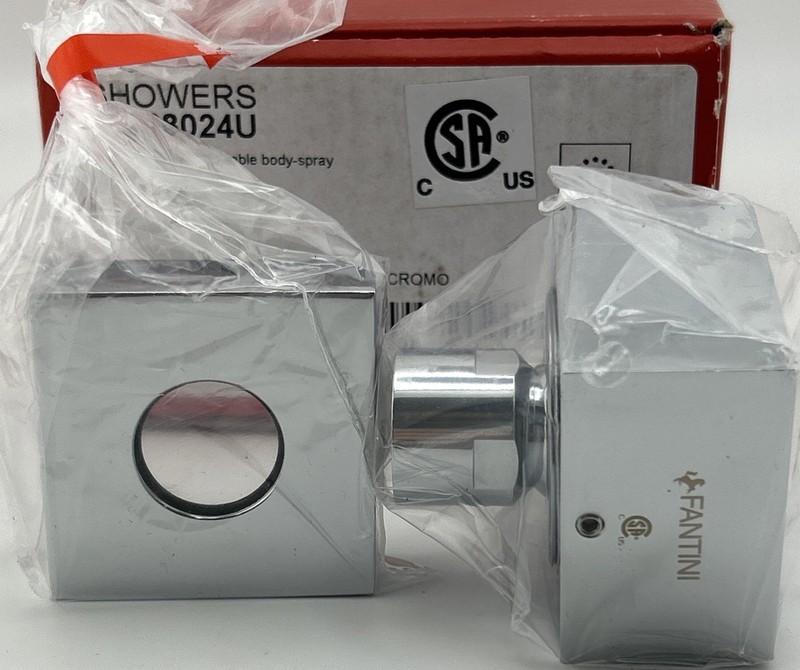 Fantini Wall-Mount Square Adjustable Body Spray 86028024U gallery
