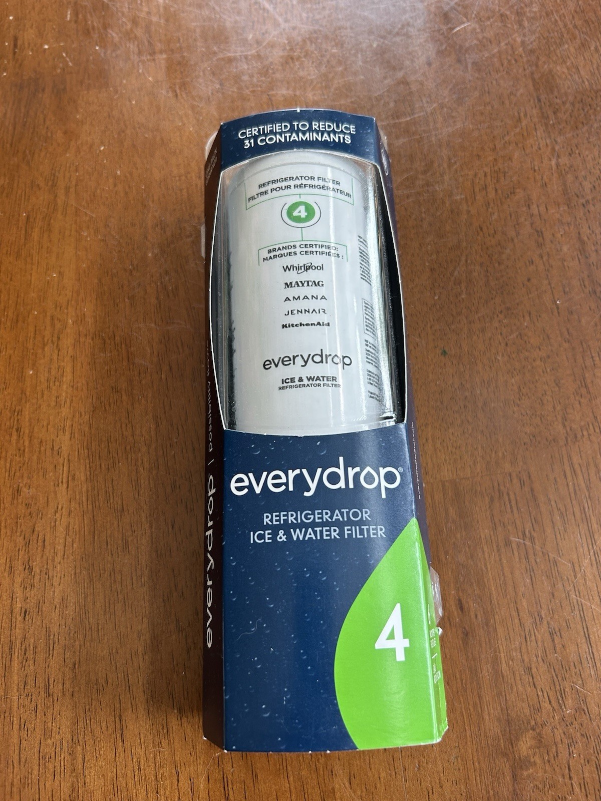 Everydrop Refrigerator Ice Water Filter #4 EDR4RXD1 6 Months Filter Life Sealed gallery