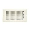 62069P 4-Inch x 8-Inch Floor Register, 4 in x 8 in x 1-5/16 in (5-Pack) White gallery