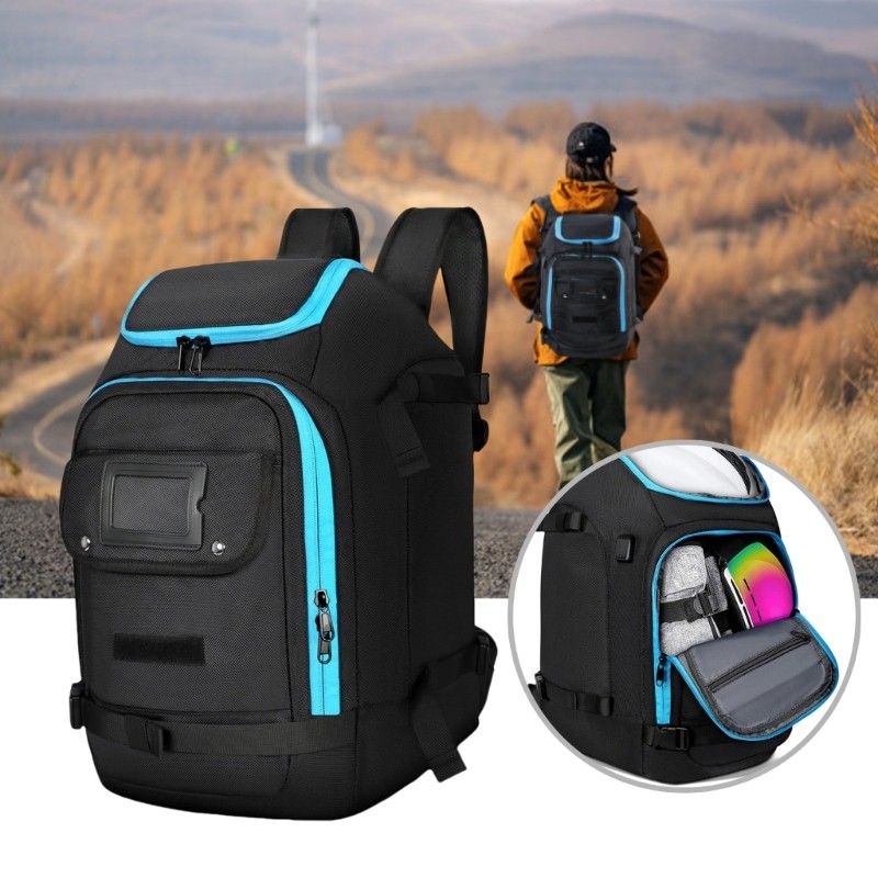 Skiing Backpack Hiking Backpack Large Capacity Backpack Unisex Outdoor Backpack 2