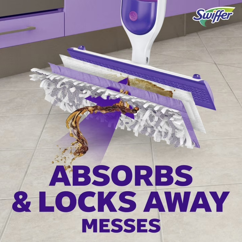 Swiffer PowerMop Multi-Surface Mop Cleaning Set Pads & Solution New gallery