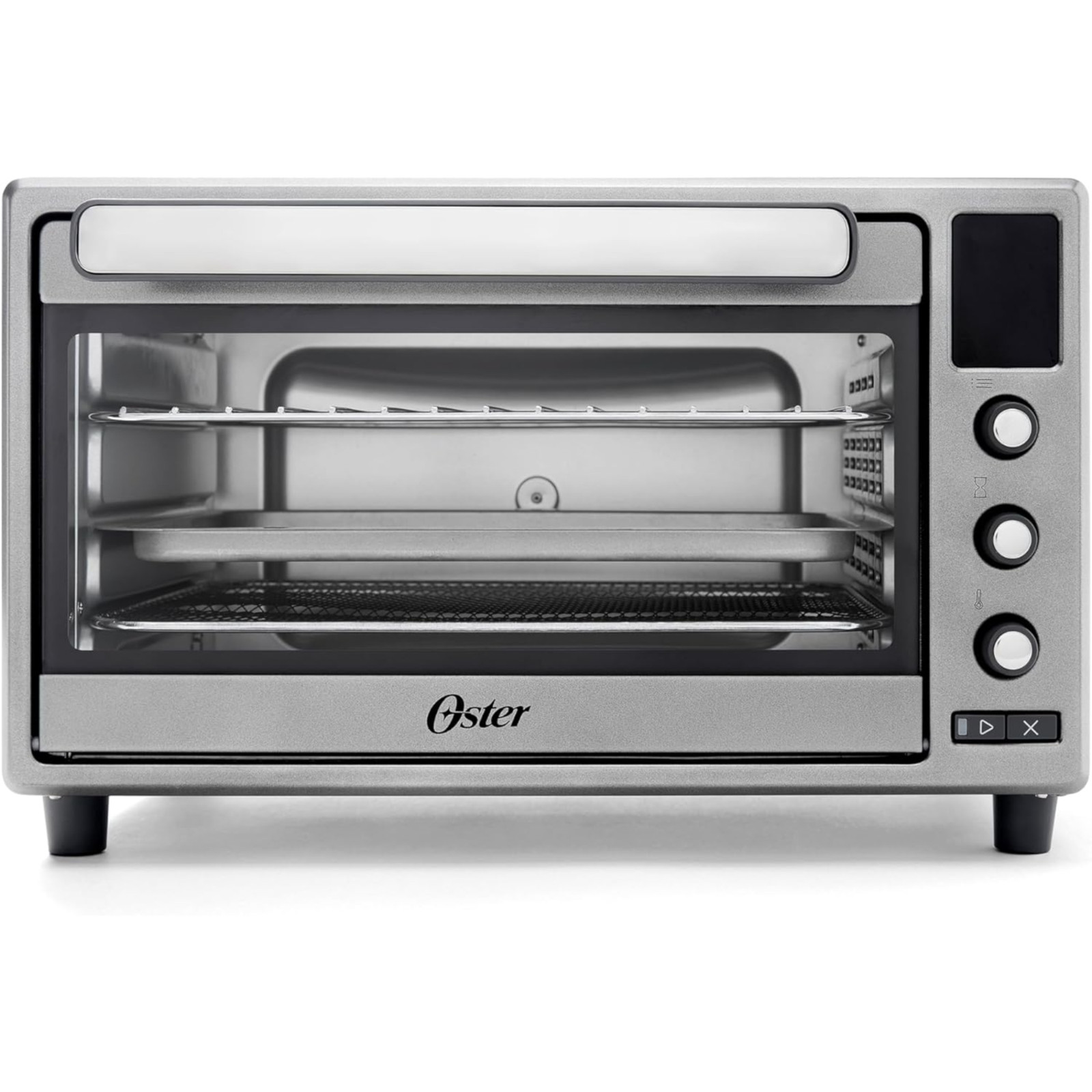Oster 25 Liters Capacity 10 Function Air Fryer Oven Toaster Oven Countertop NEW gallery