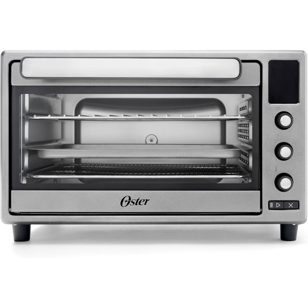 Oster 25 Liters Capacity 10 Function Air Fryer Oven Toaster Oven Countertop NEW