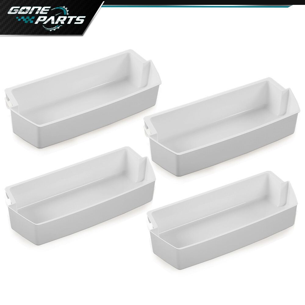 4 Packs White Shelf Bin Compatible with Kenmore Whirlpool Refrigerator gallery