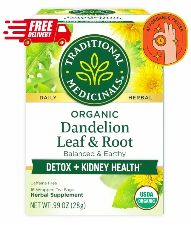 Dandelion Leaf & Root Tea 16 Bag gallery