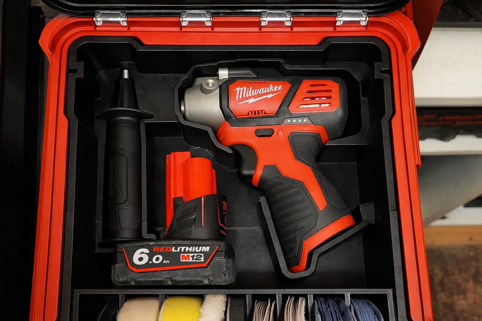 Insert for Milwaukee M12 Polisher Sander & Accessories Fits Packout 48-22-8435 gallery