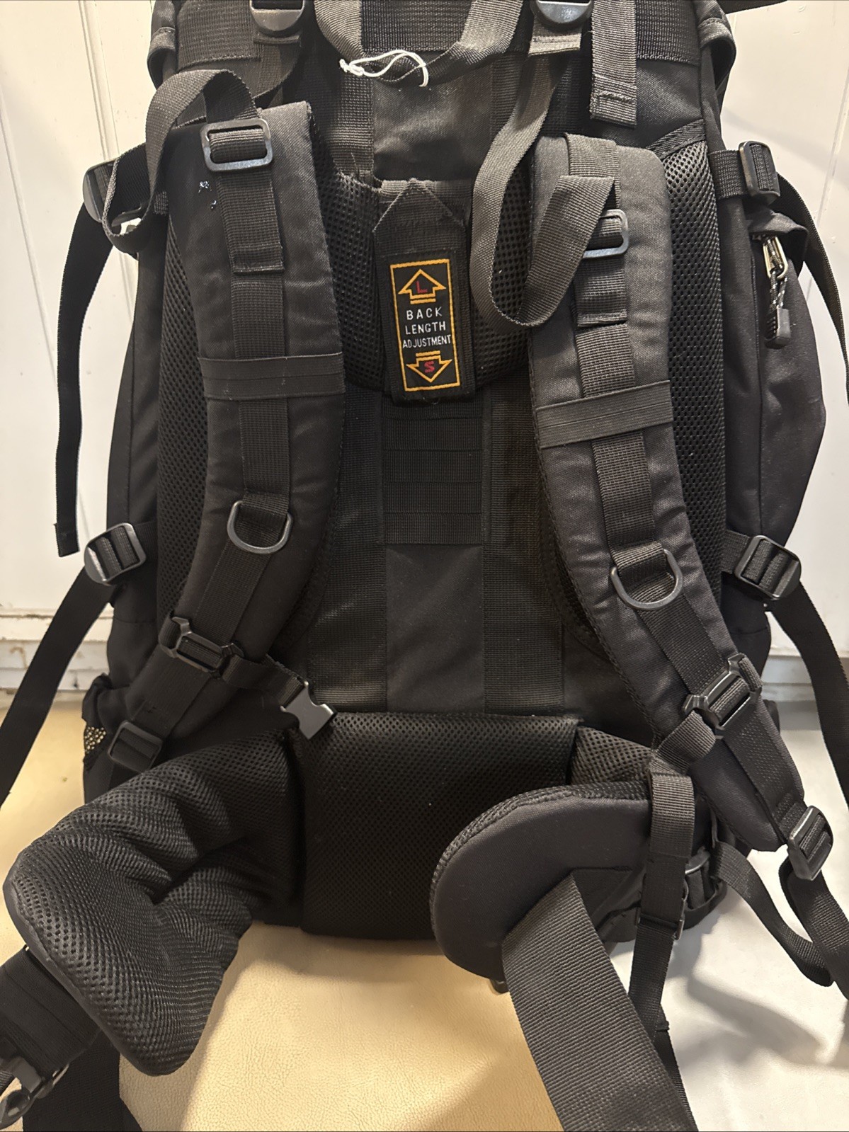 Amazon Basics 75L Backpack Opti Black Hiking Camping 75L 5