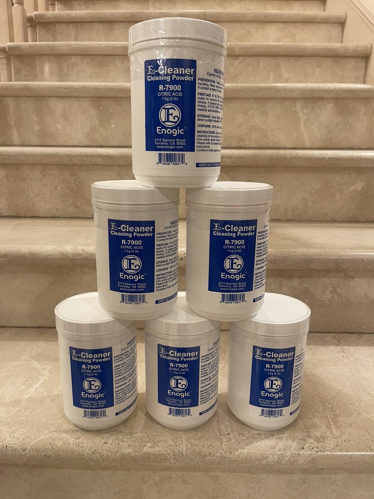 Original Enagic Cleaning Powder Clean KANGEN Alkaline Water LEVELUK 2LB 1KG gallery