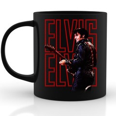 Elvis Presley Mug, 1968 Comeback Special Rock Star Coffee Cup 11oz 15oz