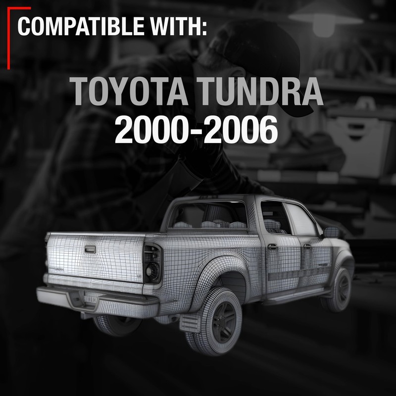 Tailgate Handle Assembly Replacement - Compatible with 2000-2006 Toyota Tundr... gallery