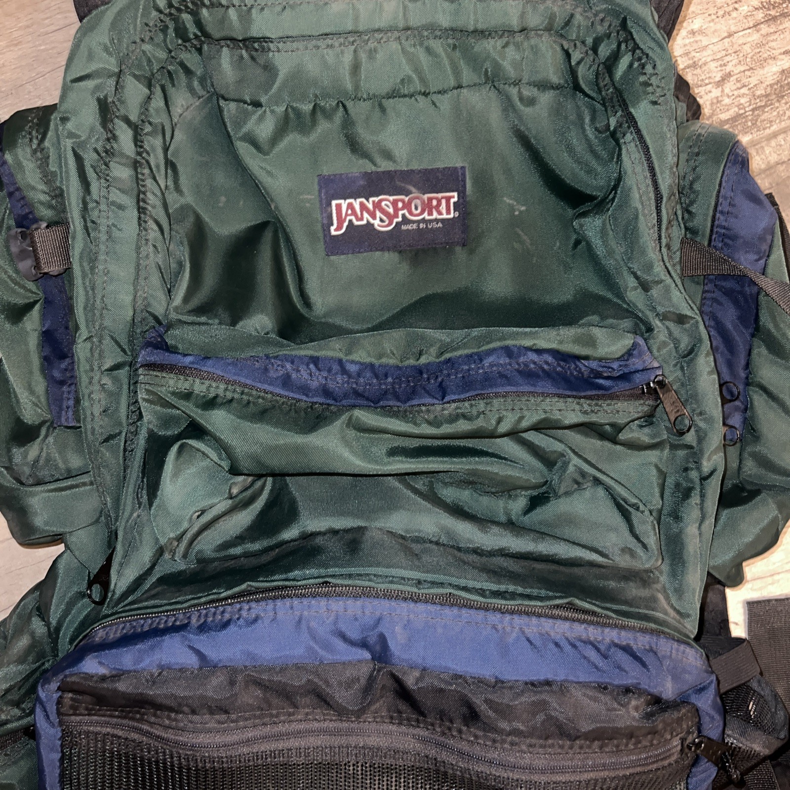 Vintage  JanSportExternal Frame Backpack Hiking Lightweight Nice 2
