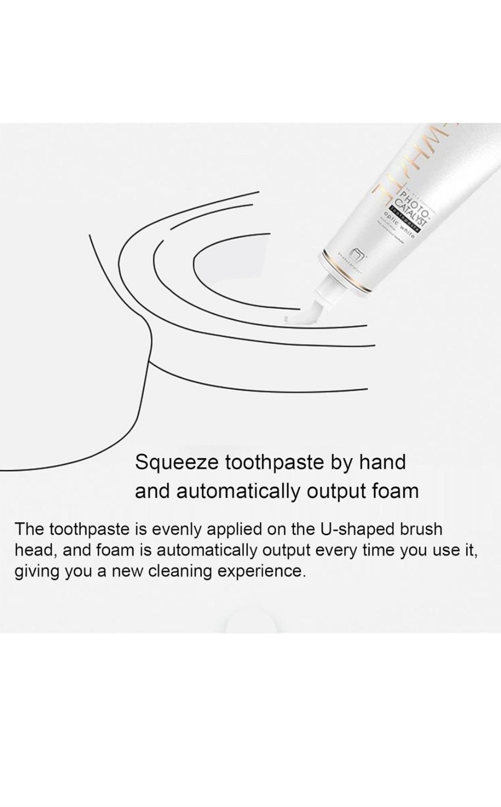 360 Degrees Intelligent Automatic Sonic Electric Toothbrush USB Charging  gallery