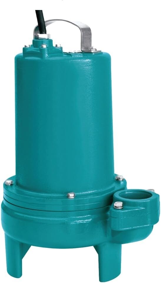 Leo Pump Robust 2" NPT Vertical Discharge Sewage Pump Handles Liquid up to 104?F