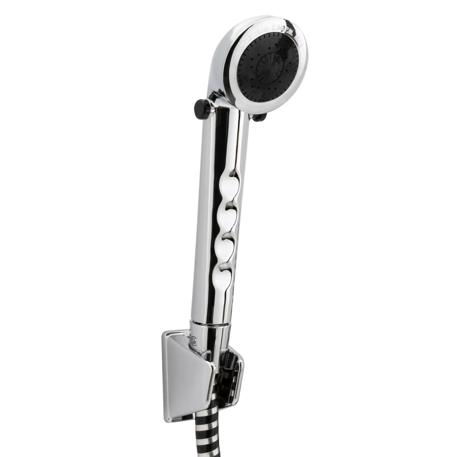 RV Handheld Shower Head with 5-Foot Hose Chrome Finish with Shut Off gallery