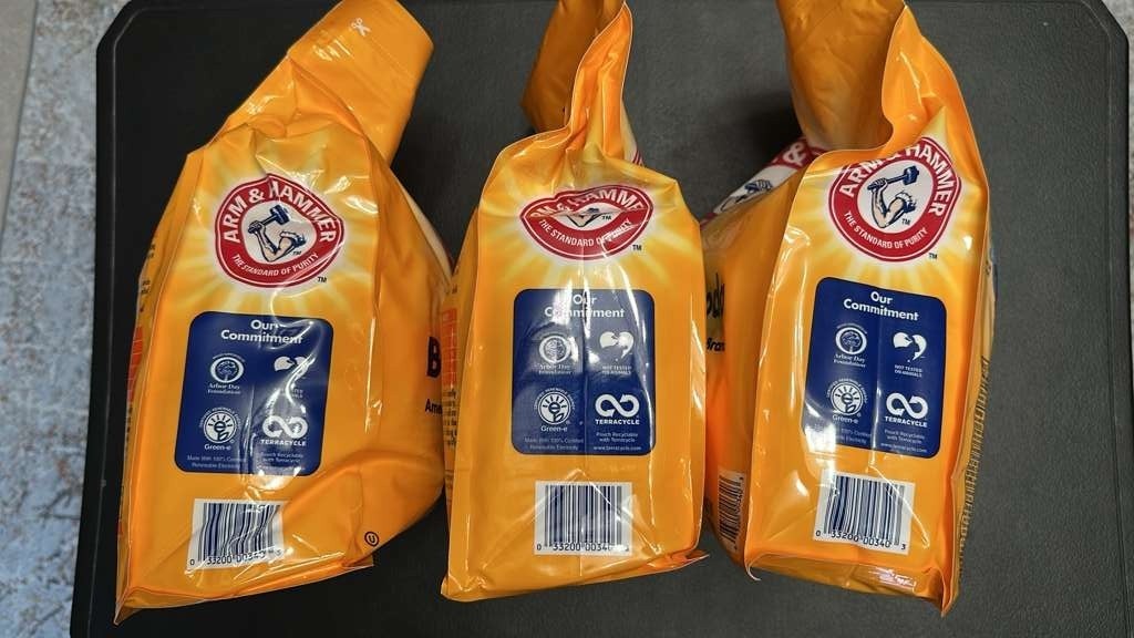 3 Pack - Arm & Hammer Pure Baking Soda, 13.5lbs. gallery