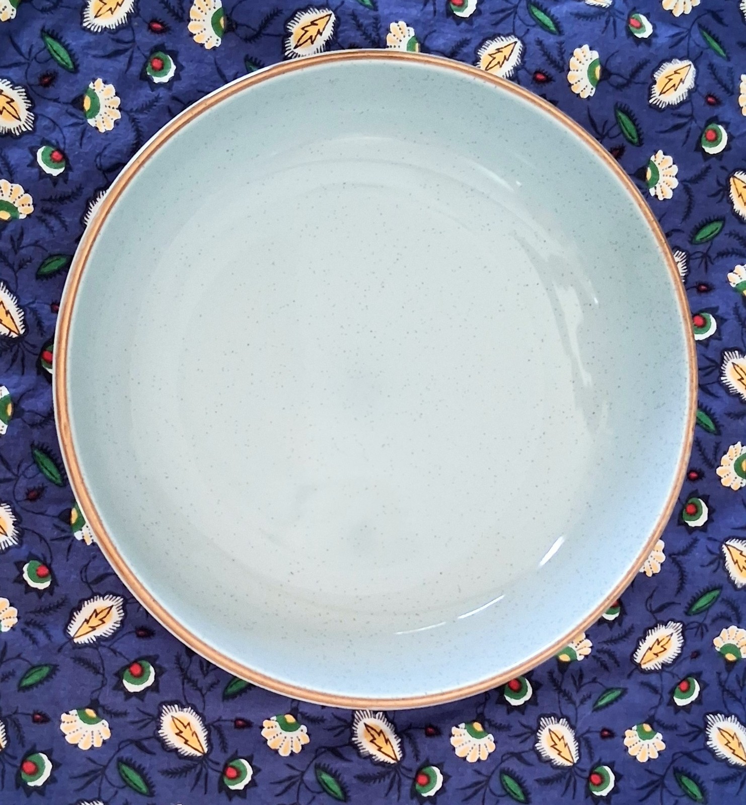 Over and Back Options Stoneware 8 1/4" Pasta Dinner Bowl Light Blue Speckle gallery