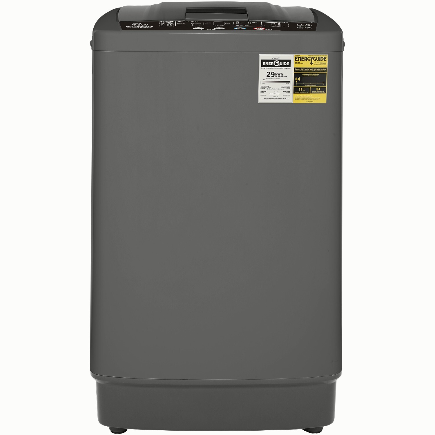 Full Automatic Washing Machine 13.5Lbs Compact Laundry Washer with Drain Pump gallery