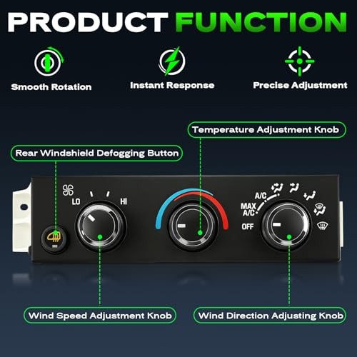 AC Heater Climate Control Module Panel Fit for Chevy/Chevrolet Express gallery