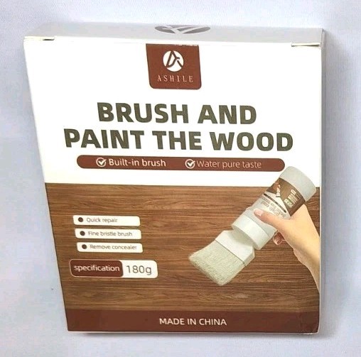 All-in-One Paint WHITE, Brush Touch-Up for Furniture, Cabinet, Wood, Wall, Floor gallery
