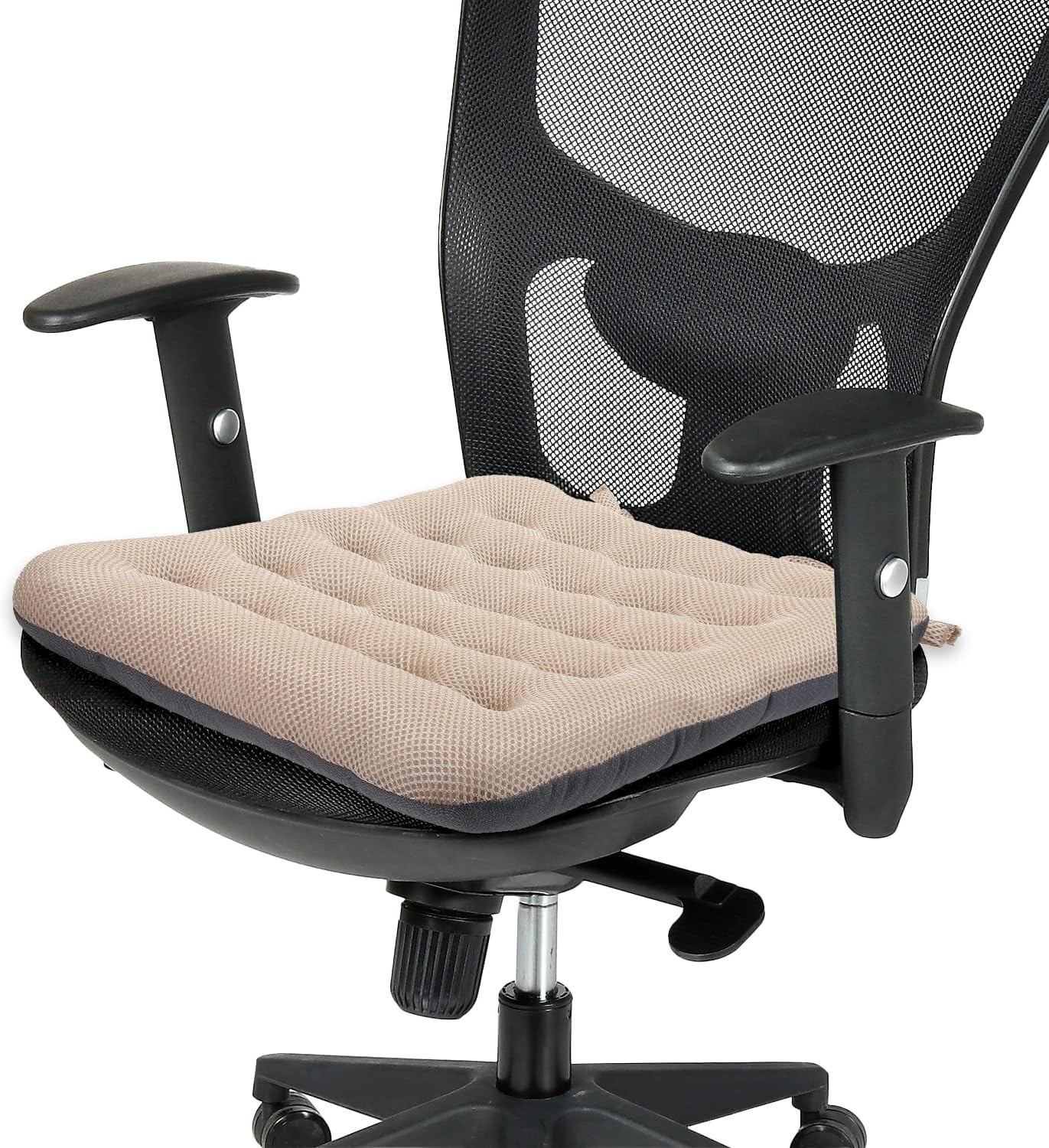 Excellent Support Effect Office Chair Cushion 1 Pack, Luxury Air Mesh Breatha... gallery