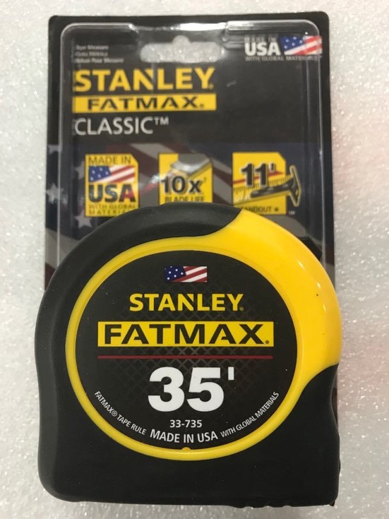 35' Stanley Fatmax Tape Measure # 33-735 gallery