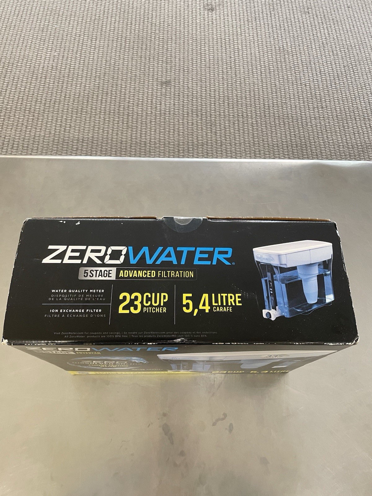 NEW ZeroWater ZD018 23 Cup Water Filter Pitcher w/ Water Quality Meter SEALED gallery