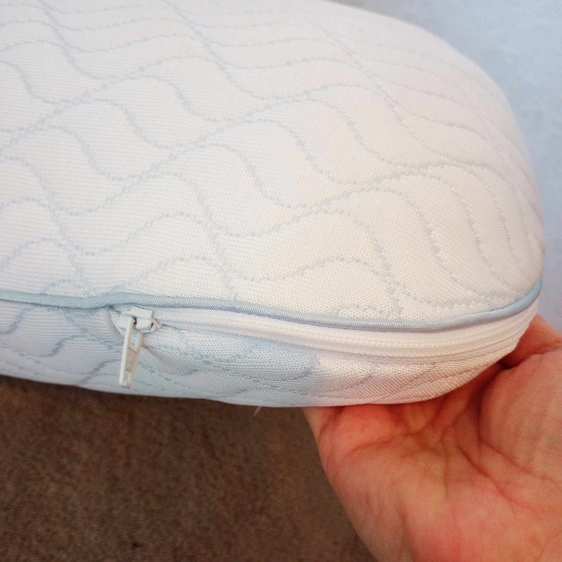 Tempur-Pedic Serenity Cooling Memory Foam Pillow - Standard Size - Zip Cover gallery