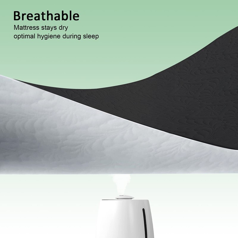 Waterproof Mattress Protector Quilted Fitted Waterproof Mattress Cover gallery