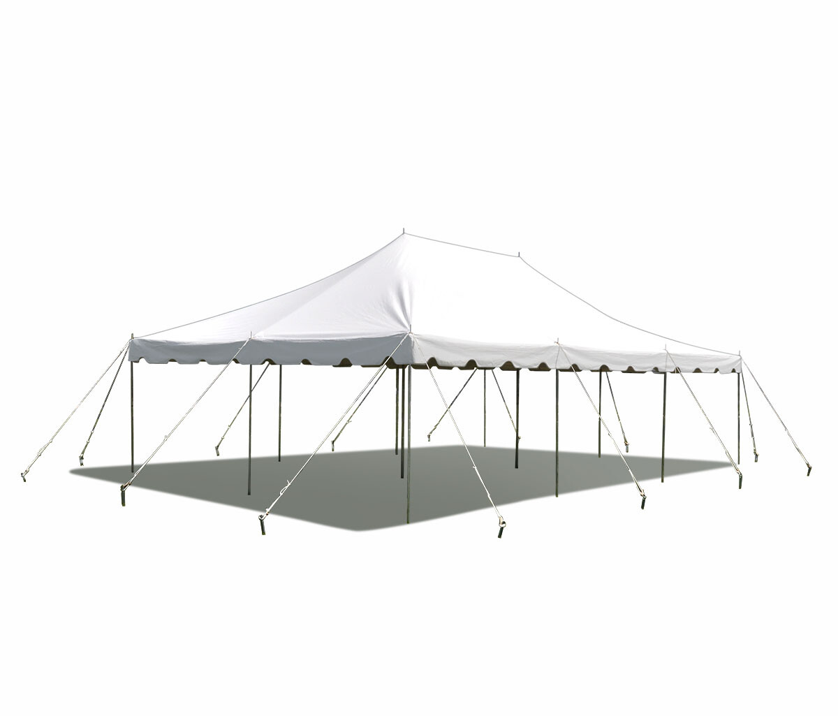 Weekender Pole Tent 20x30 White Canopy Event Wedding Party Backyard Gazebo gallery