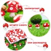 60Pcs Mini Resin Mushrooms for Crafts 0.7" 0.5" 0.4" Tiny Fairy Garden Decor Lit gallery