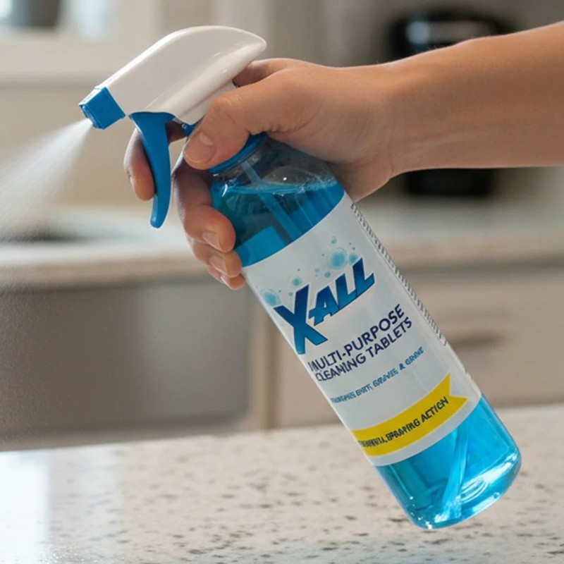 X-ALL Multi-Purpose Cleaner - Spray Bottle and 5x Cleaning Tablets. FREESHIP gallery