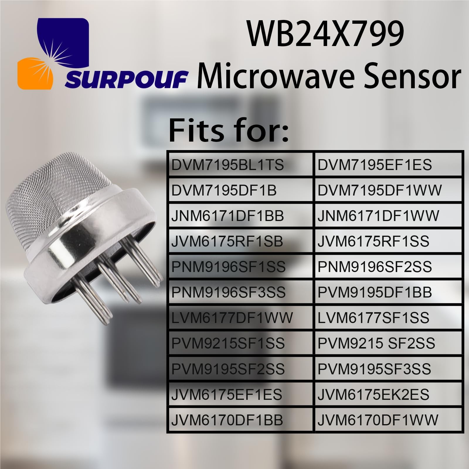 SURPOUF WB24X799 Microwave Steam Sensor Temperature as pic gallery