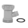Kitchen Sink Drain Pipe Adapter Wye, 1-1/2 Inch Y-Shaped Strainer Connector, gallery