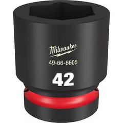 Milwaukee Tool 49-66-6605 42Mm Shockwave Impact Duty 1 In. Drive Standard 6