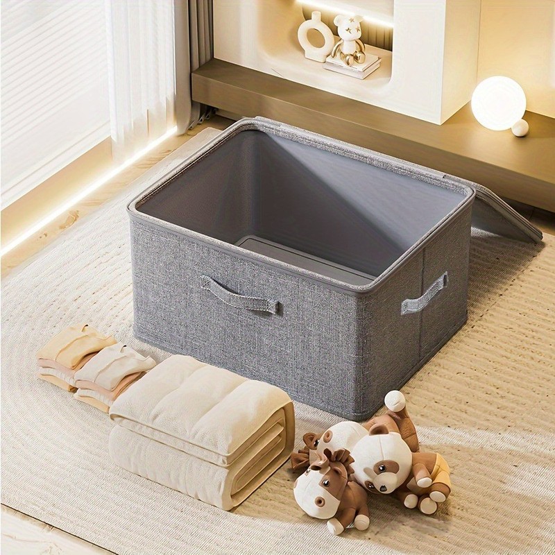4Pcs Extra-large foldable cationic storage box,waterproof storage box gallery
