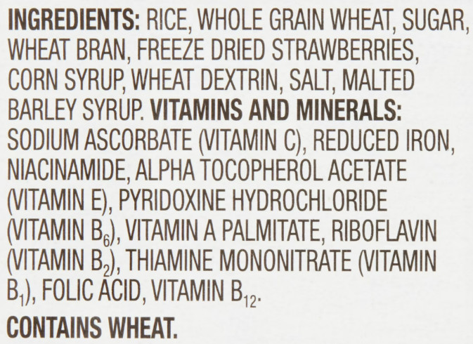 Great Value Strawberry Awake Breakfast Cereal, 11.2 oz gallery
