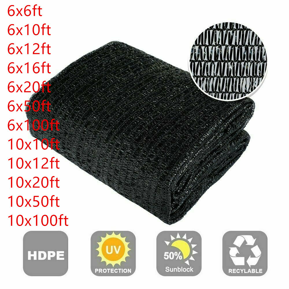 Cerbior 50% UV Resistant Shade Cloth for Plants Garden Greenhouse Net Mesh gallery
