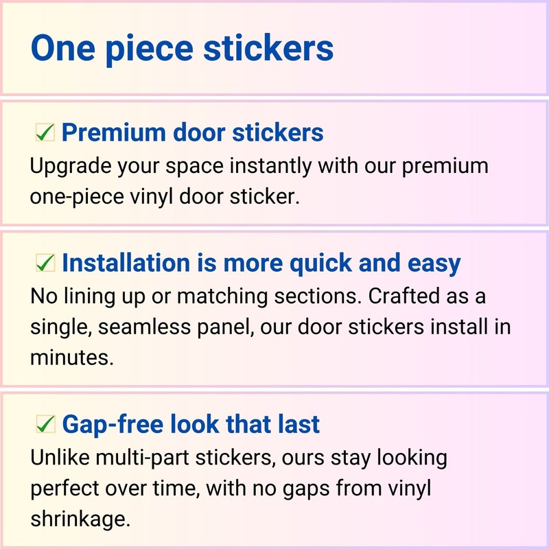 Spacecraft Airlock Double Door Decals, Laminated Sticker Wraps. Set of 2 pcs gallery