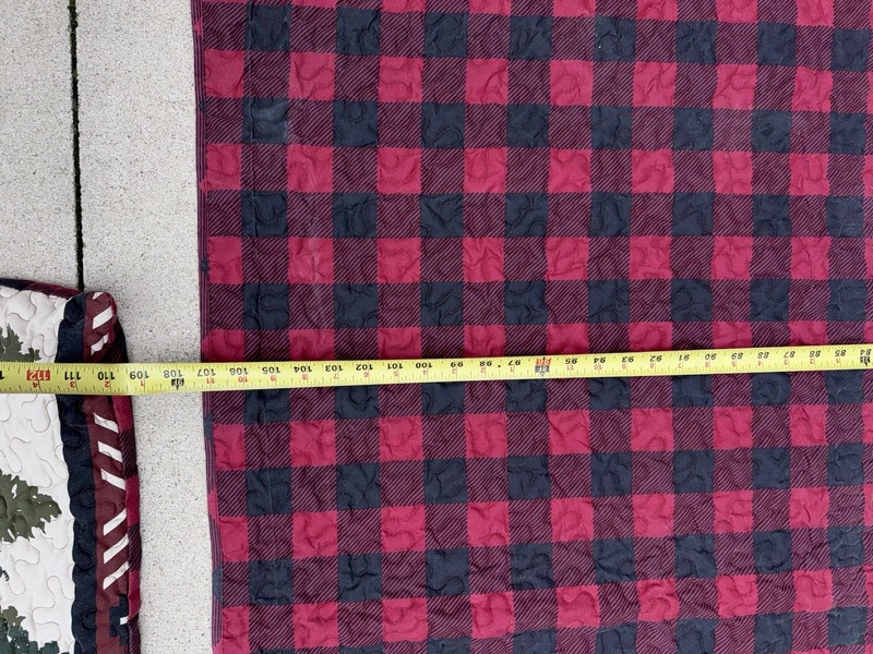 Black Forest Decor Plaid Bear Bed Set King Quilt And Shams Cabin Rustic gallery