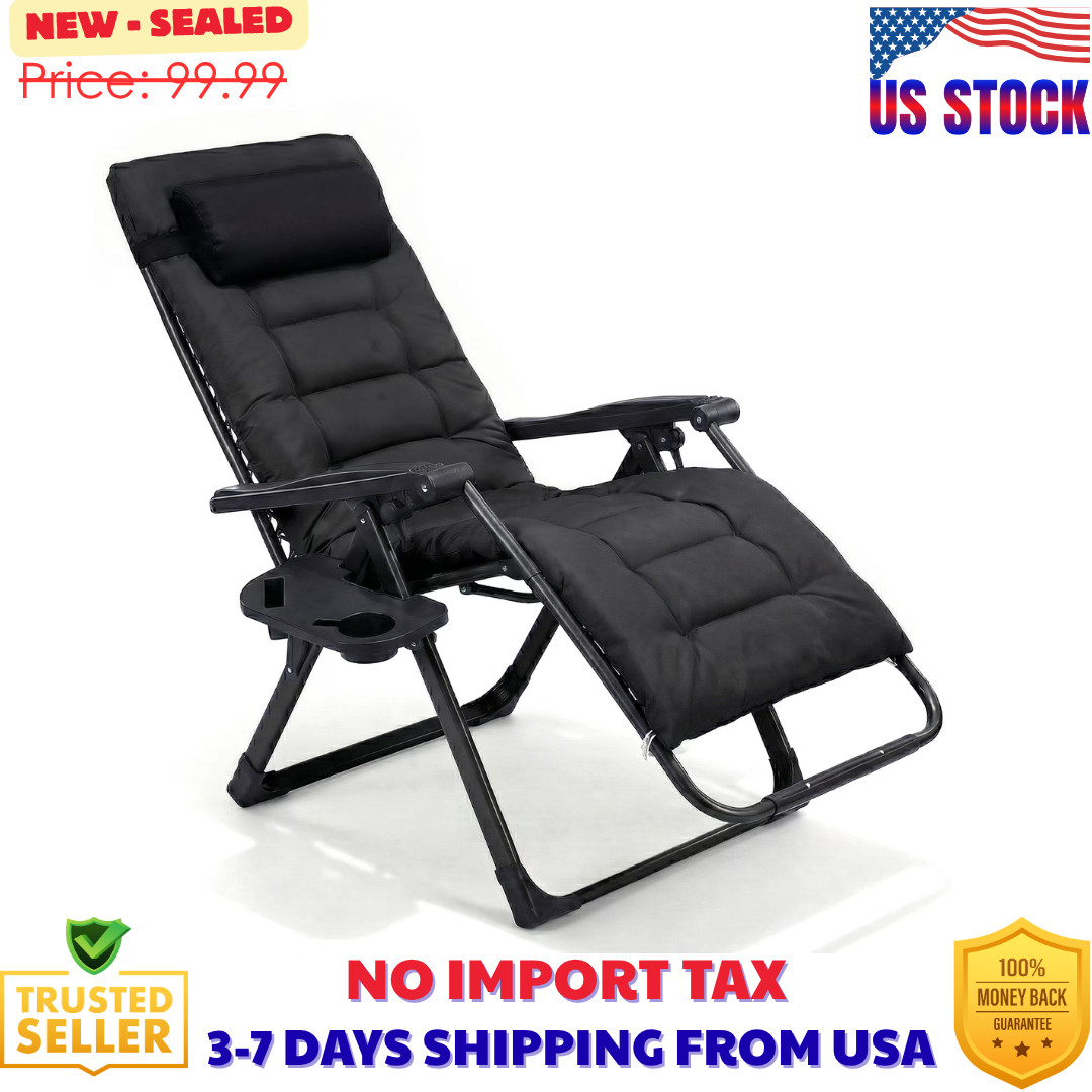 Zero Gravity Chair 440lbs Capacity,Foldable for Outdoor,Outdoor Sun Lounge Chair gallery
