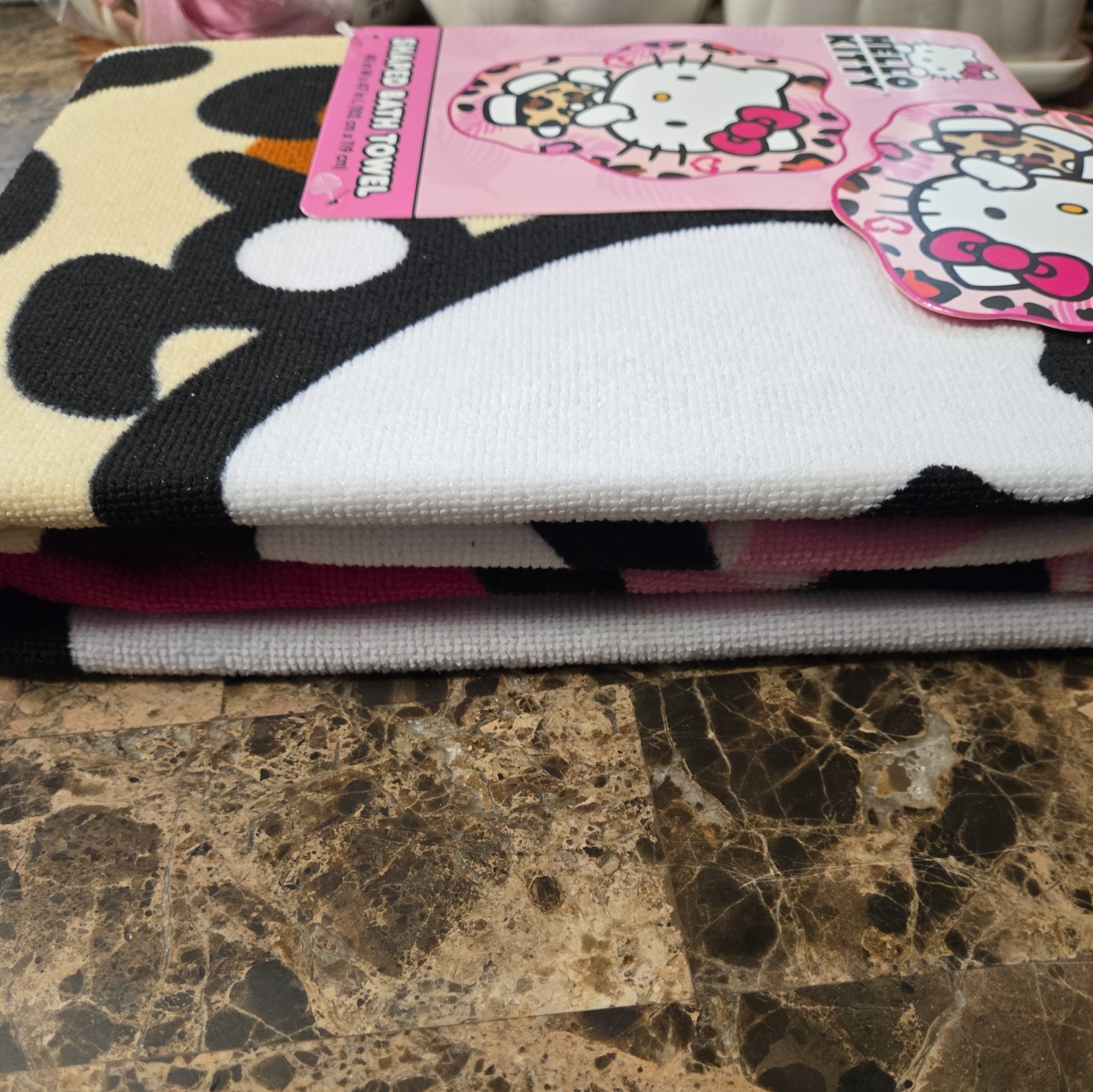 Hello Kitty Bath Towel 40 Inches × 48 Inches Long gallery