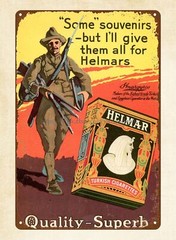 Cigarettes Turkish Helmar Quality Superb metal tin sign garage renovation