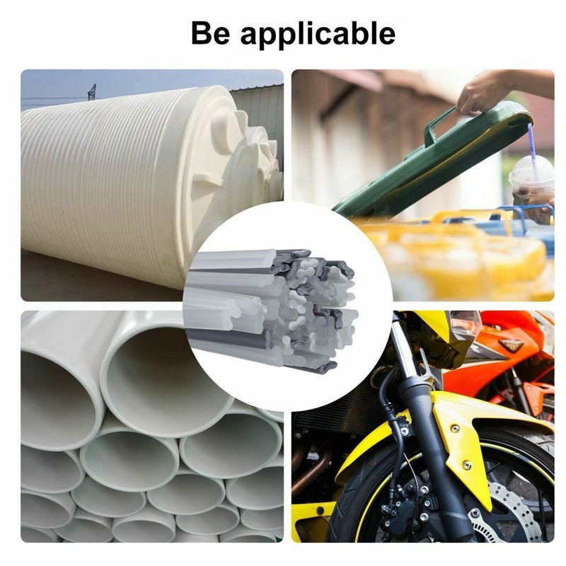 100/50pcs Plastic Welding Rods ABS/PP/PVC/PE Welding Sticks For Plastic Welder gallery