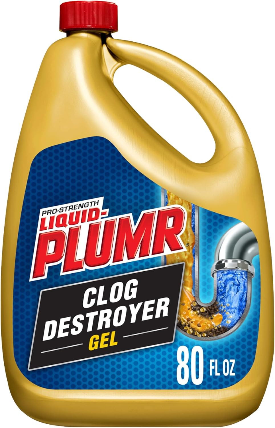 Liquid-Plumr Pro-Strength Clog Destroyer Gel with Pipeguard, Liquid Drain Cleane gallery