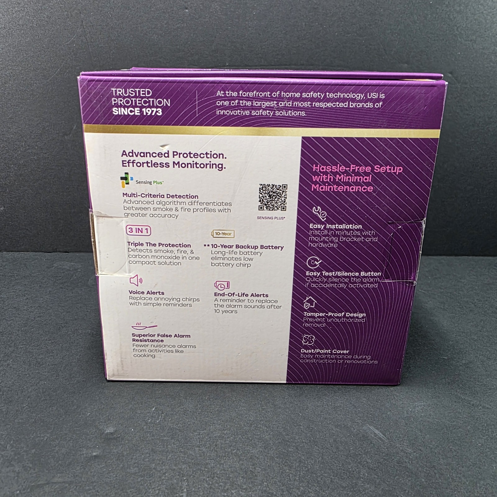 USI 2-Pack 10-Year Battery Combination Smoke and Carbon Monoxide Detector. New gallery