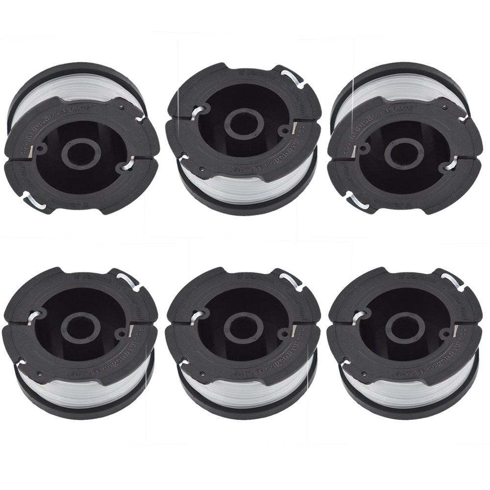 6-Pack For BLACK+DECKER AF-100-3ZP 30ft .065" Trimmer Replacement Spool gallery