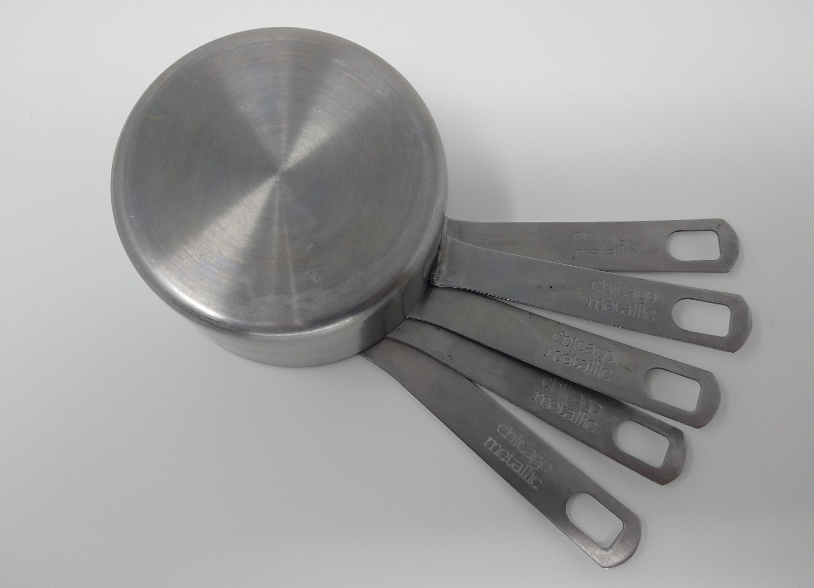 Chicago Metallic Stainless Steel Measuring Cups Set of 5 gallery